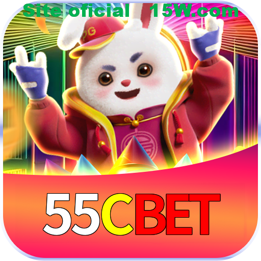 Imagem promocional da 55Cbet mostrando a plataforma e suas vantagens